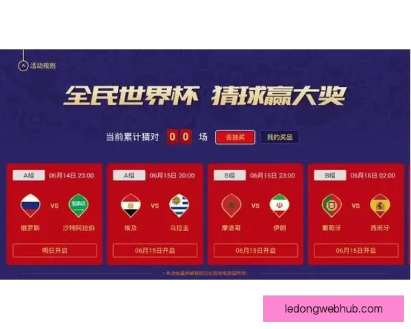 世界杯胜负竞猜网站打造全新预测平台让你精准把握比赛走势